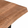 MANAUS-Table repas L.240 cm-10/12 p, Manguier "Tree top" et Archi noir