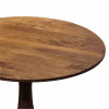 BANGALORE-Table basse ronde Diam50 en bois de Manguier massif